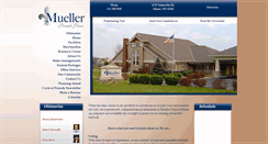 Desktop Screenshot of muellerfunerals.com